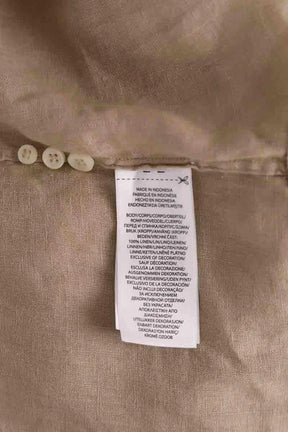 Chemise Ralph Lauren Beige en Lin
