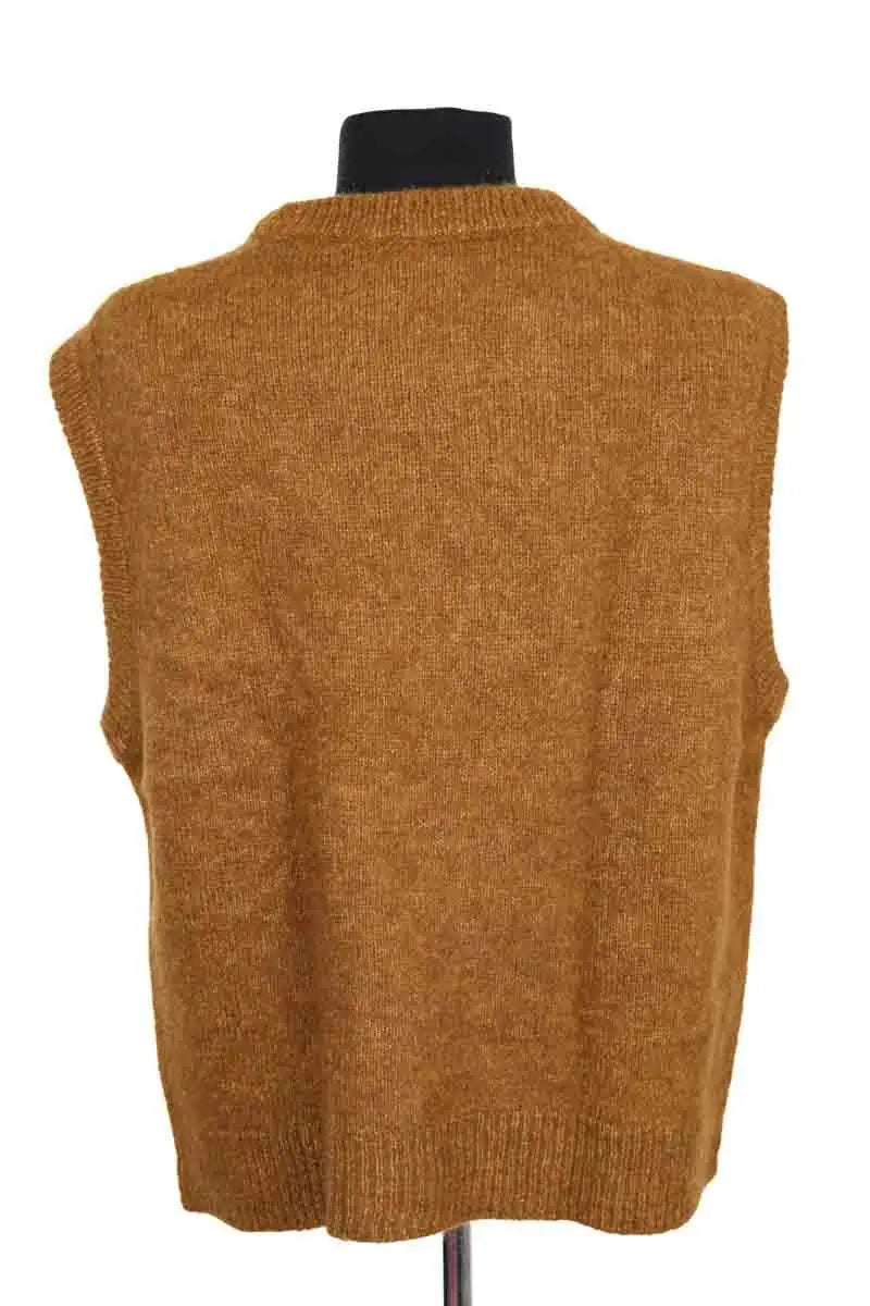 Pull Sézane Marron en Laine