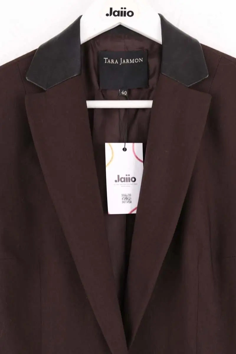 Blazer Tara Jarmon Marron en Laine