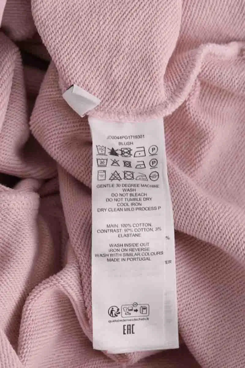 Robe JW Anderson Rose en Coton
