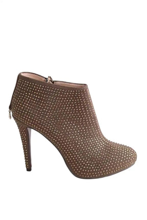 Boots Liu Jo Marron en Daim, taille 39 - Seconde Main