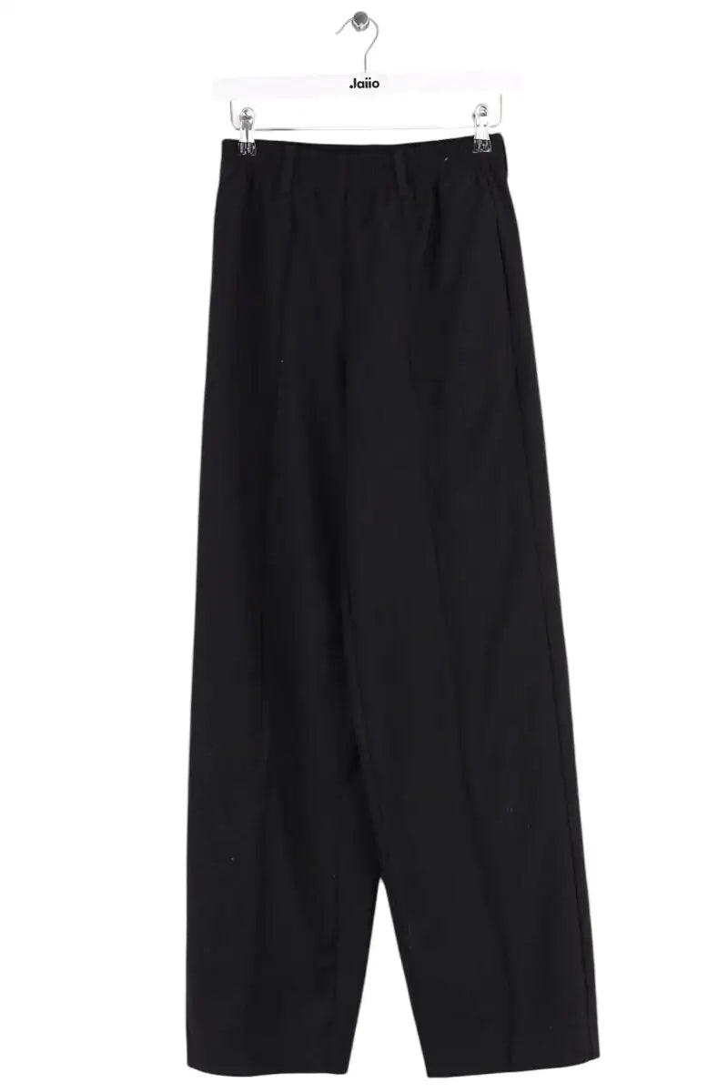 Pantalon droit Fendi Noir en Laine, taille XXS - Seconde Main