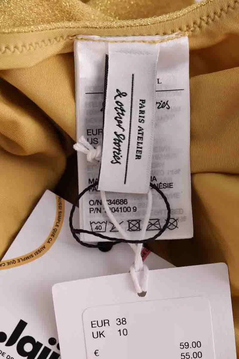 Maillot de bain & Other Stories Doré en Synthétique