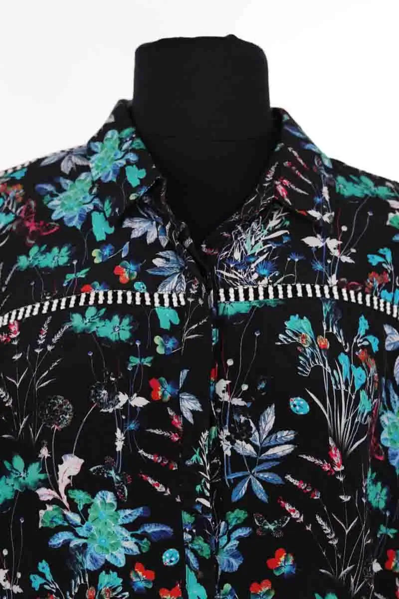 Chemise The Kooples Vert en Soie
