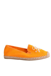 Espadrilles Tommy Hilfiger Orange en Tissu, taille 37 - Seconde Main