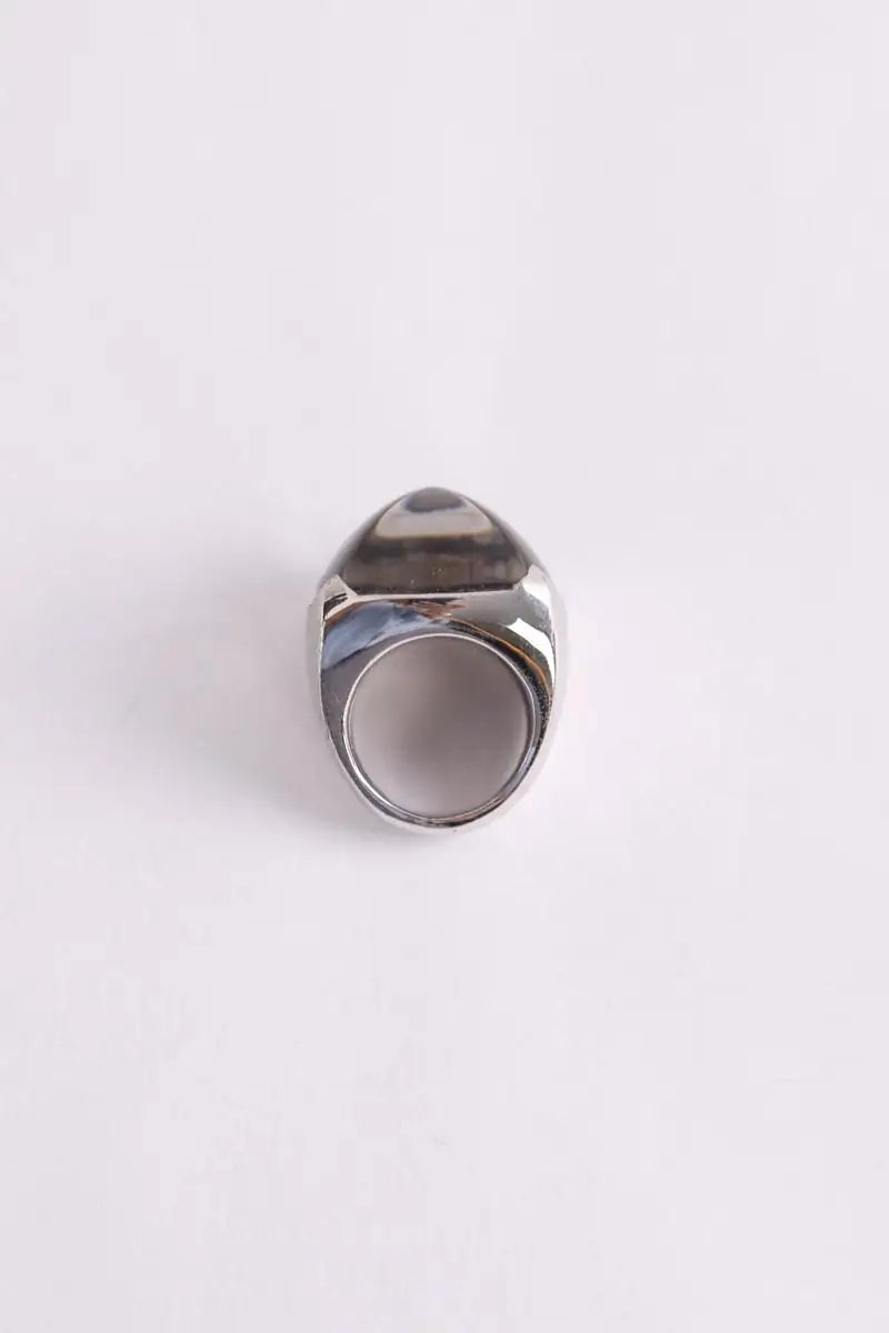 Bague Baccarat Médicis Anthracite en Argent
