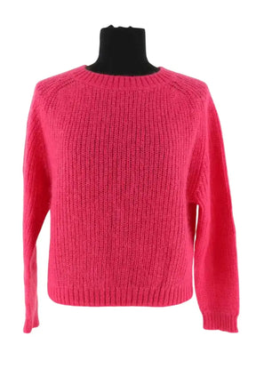 Pull Tara Jarmon Rose en Laine, taille S - Seconde Main