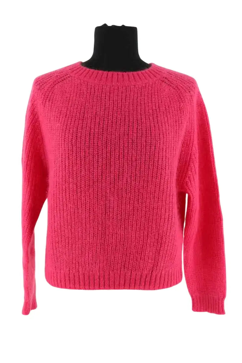 Pull Tara Jarmon Rose en Laine, taille S - Seconde Main