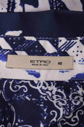 Chemise Etro Bleu en Coton