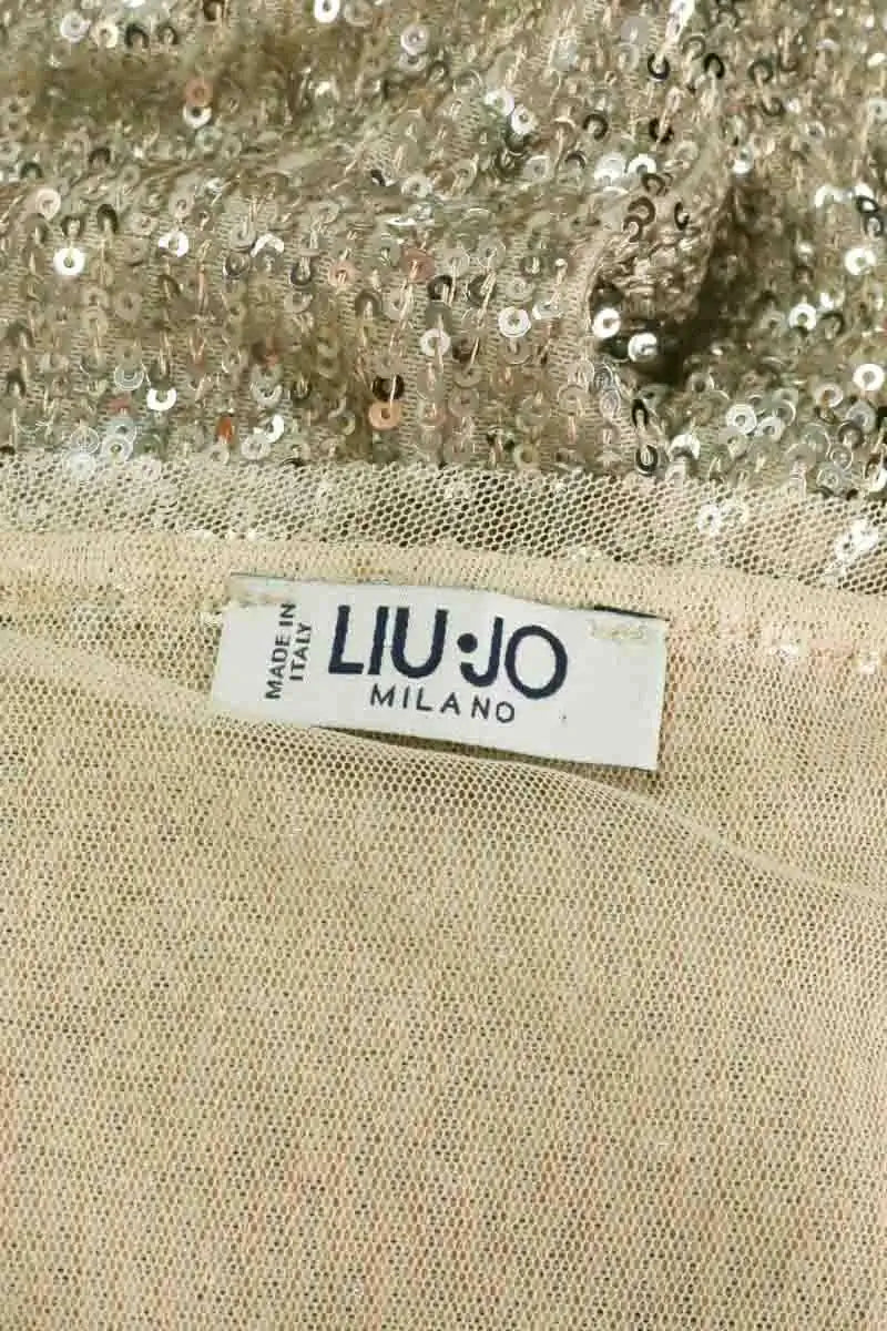 Robe Liu Jo Doré en Synthétique