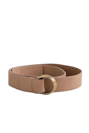 Ceinture en cuir Momoni Beige en Cuir, taille XS - Seconde Main