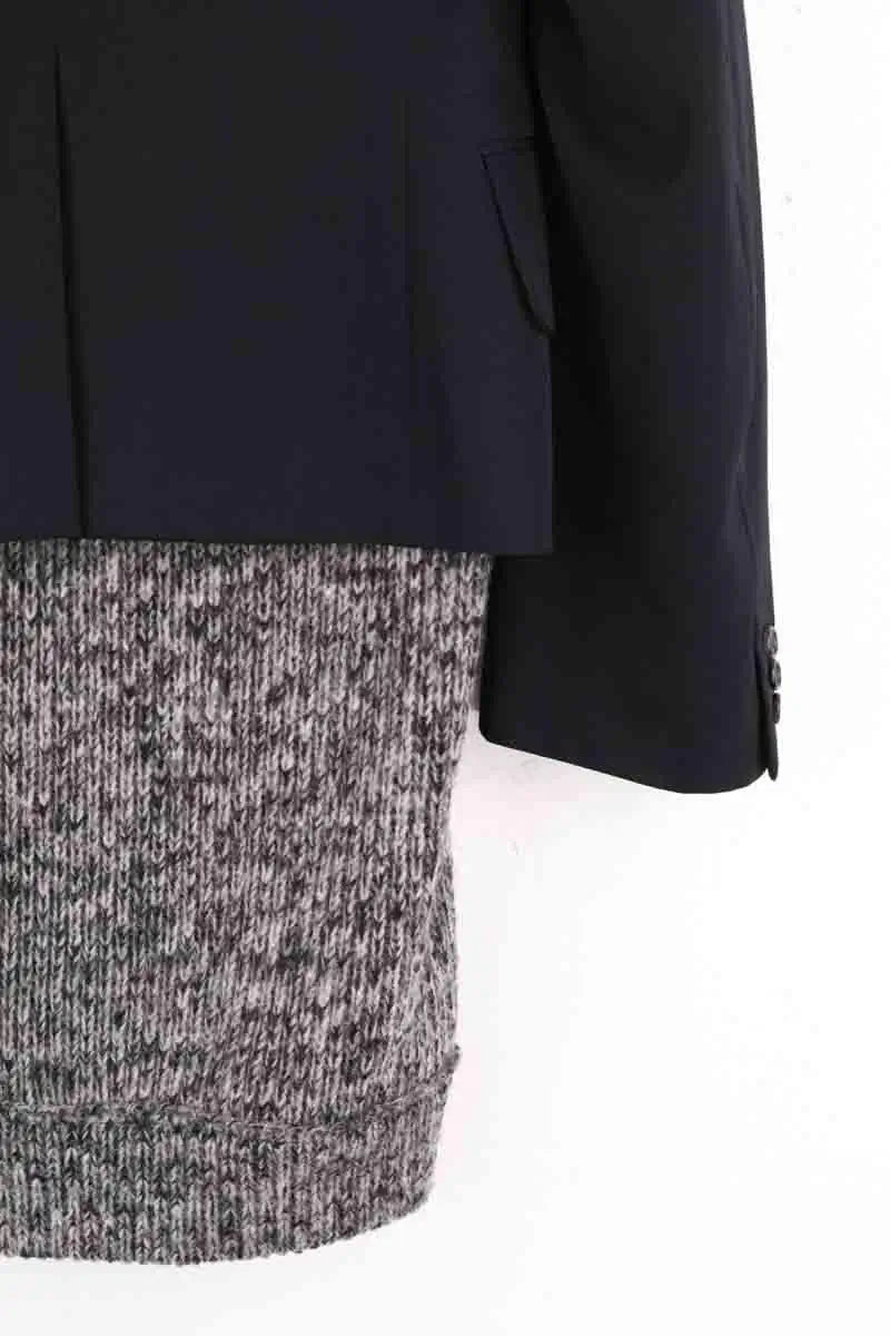 Veste Comme Des Garçons Noir en Laine