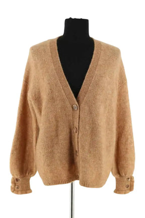 Cardigan Sézane Marron en Laine, taille XS - Seconde Main
