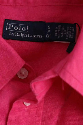 Chemise Ralph Lauren Rose en Lin