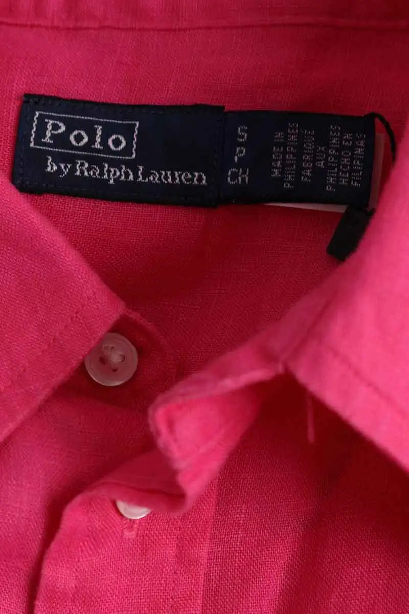 Chemise Ralph Lauren Rose en Lin