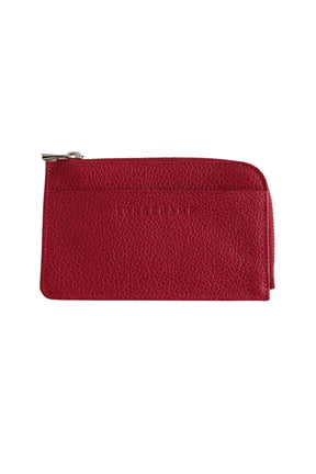 Porte-carte Longchamp Orange en Cuir - Seconde Main