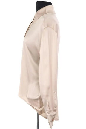 Chemise Max & Moi Beige en Soie