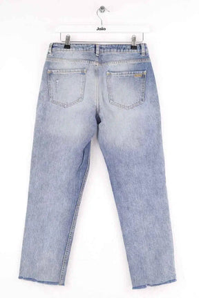 Jean droit Ba&Sh Bleu en Coton