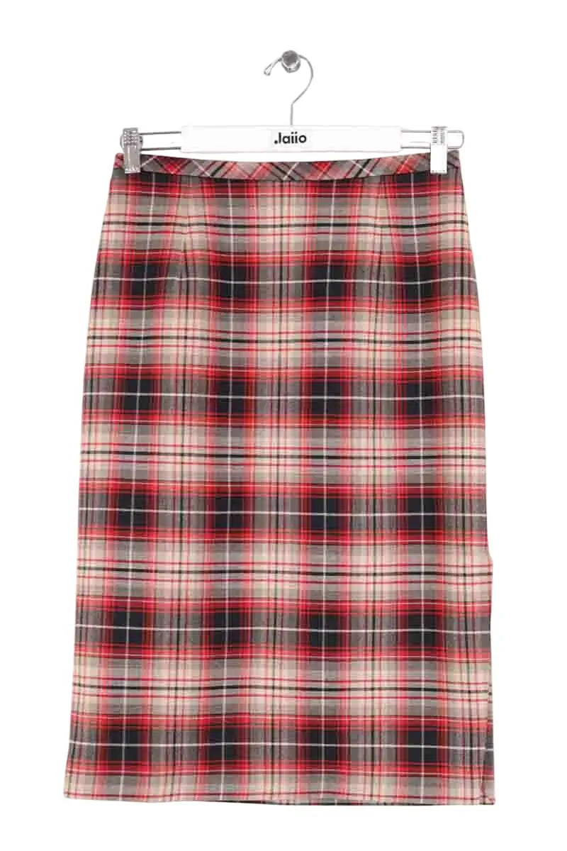 Jupe Tara Jarmon Rouge en Synthétique, taille S - Seconde Main
