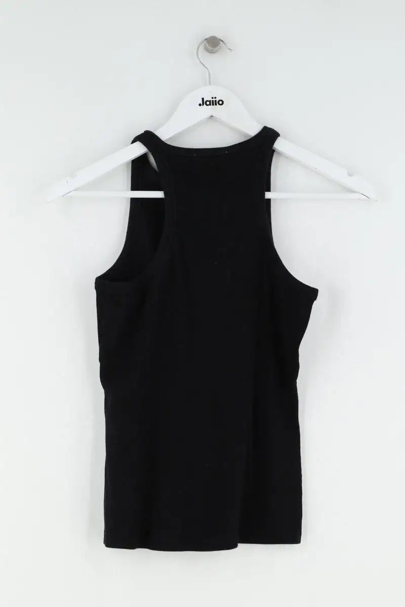 Top sans manche Sézane Noir en Coton
