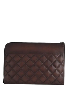 Pochette Berluti Marron en Cuir