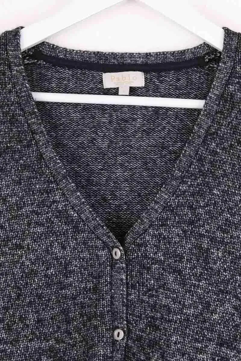 Cardigan Pablo Noir en Synthétique