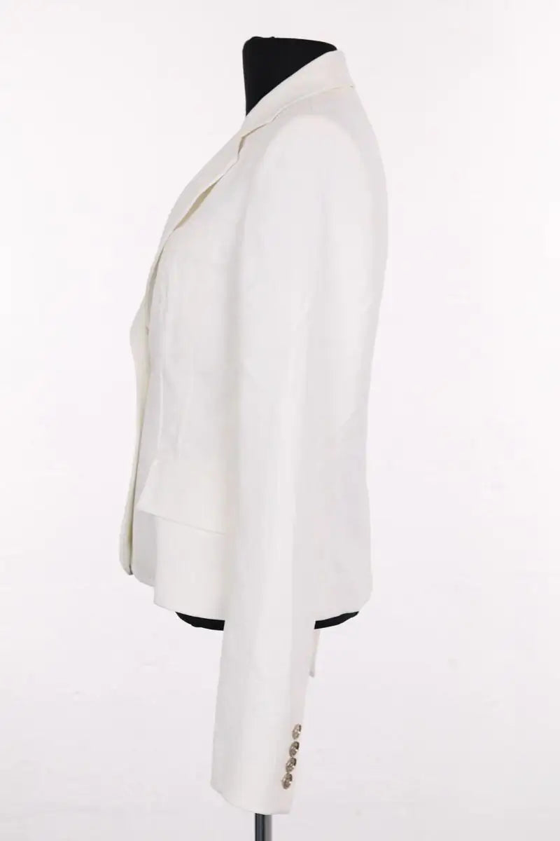 Blazer Michael Kors Blanc en Synthétique