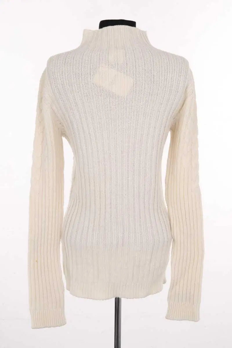 Pull Pinko Blanc en Laine