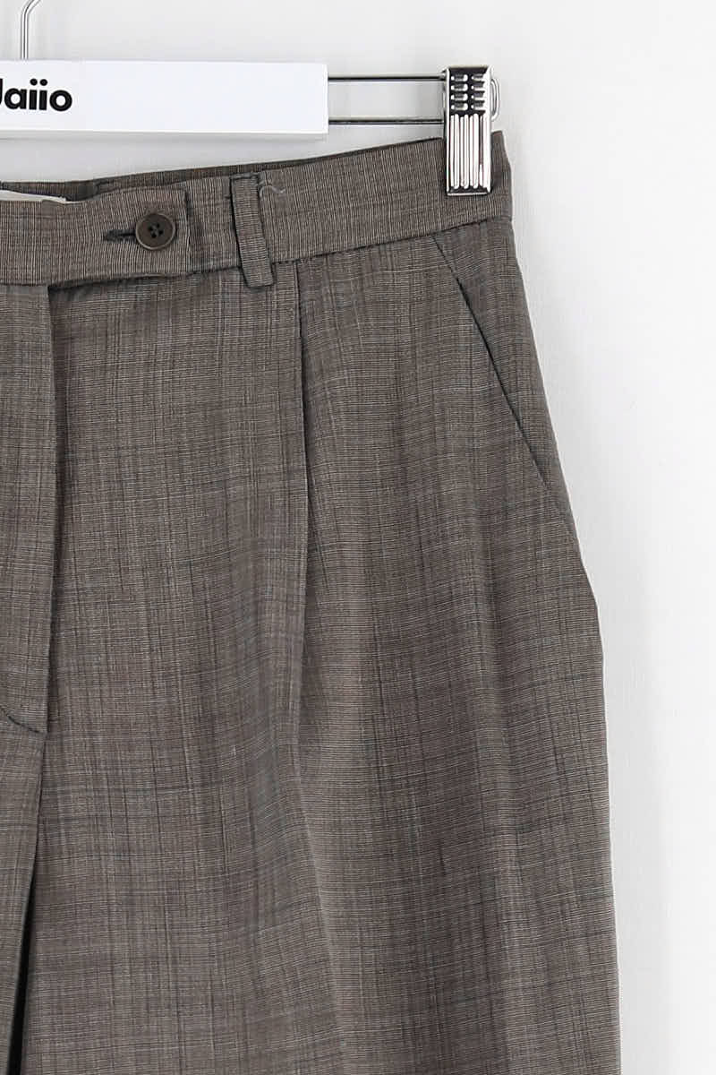 Pantalon large Calvin Klein  Gris