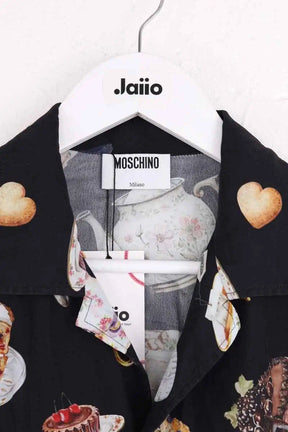 Chemise Moschino Noir en Soie