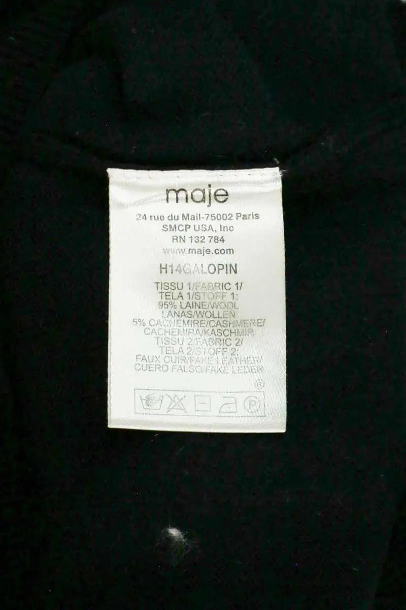 Pull Maje Marine en Laine