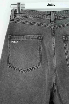 Jean large Ba&Sh Gris en Coton