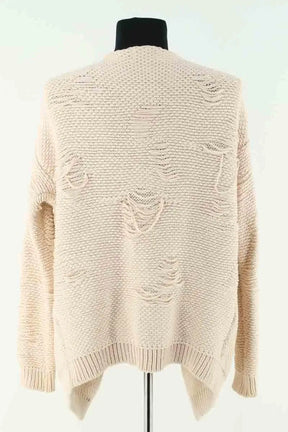 Cardigan Ba&Sh Ecru en Coton