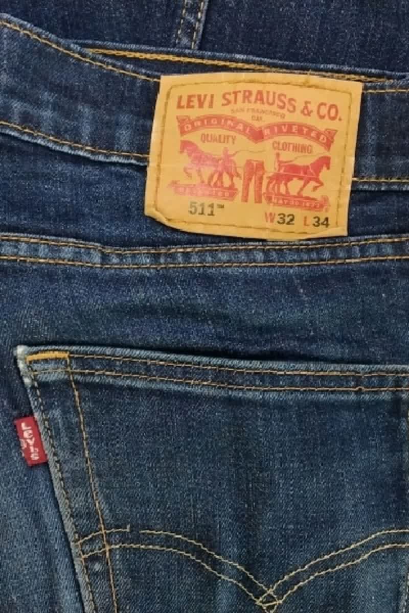 Jean slim Levi's  Bleu