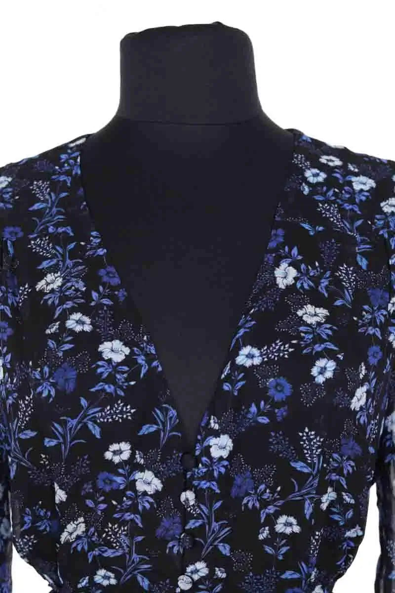 Robe The Kooples Bleu en Synthétique