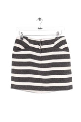 Mini jupe Maje Gris en Synthétique, taille M - Seconde Main