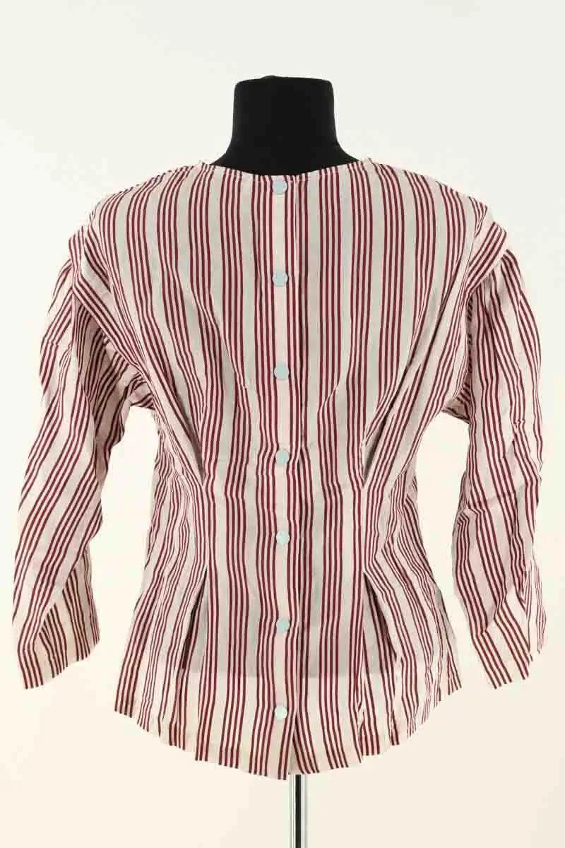 Chemise Sandro Bordeaux en Viscose