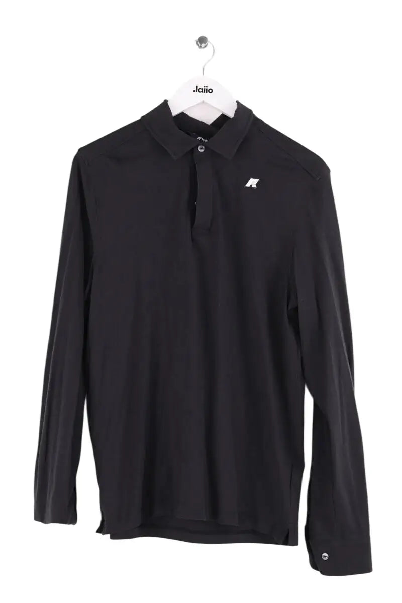 Polo K-Way Noir en Coton, taille L - Seconde Main