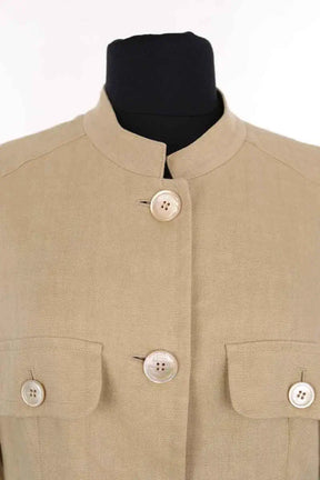 Veste Max Mara Beige en Lin