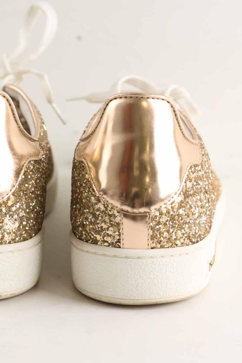 Baskets Louis Vuitton FrontRow Doré