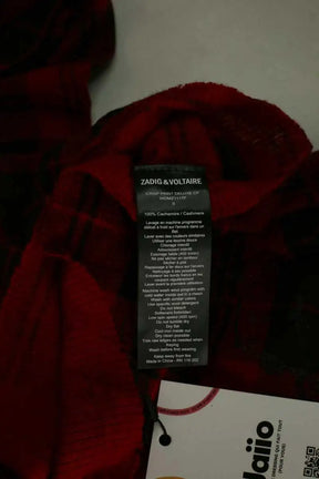 Pull Zadig & Voltaire Rouge en Cachemire