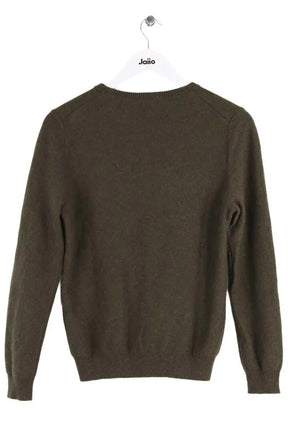 Pull Eric Bompard Kaki en Cachemire