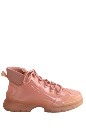 Baskets Charles & Keith Rose en Plastique, taille 38 - Seconde Main