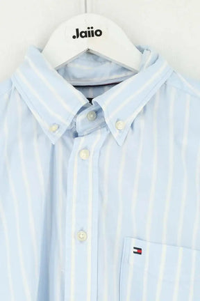 Chemise Tommy Hilfiger Bleu en Coton