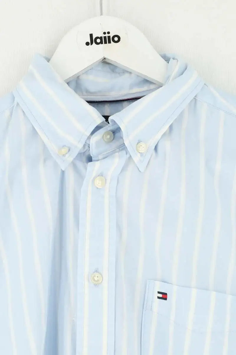 Chemise Tommy Hilfiger Bleu en Coton