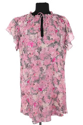 Robe The Kooples Rose en Synthétique, taille XS - Seconde Main