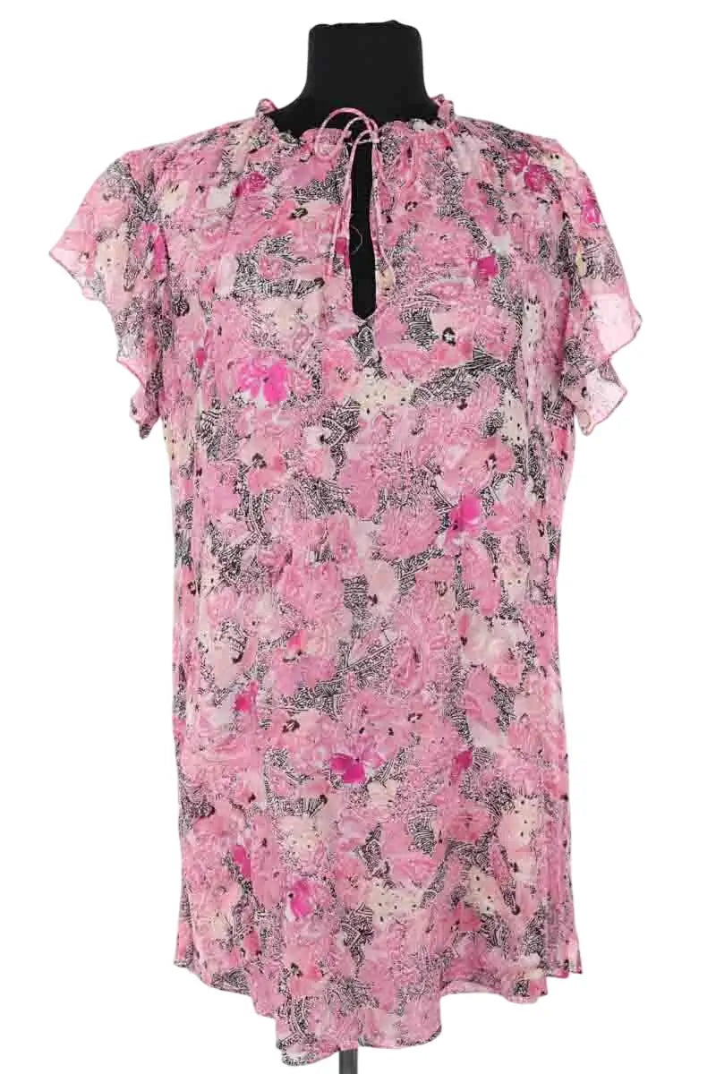 Robe The Kooples Rose en Synthétique, taille XS - Seconde Main