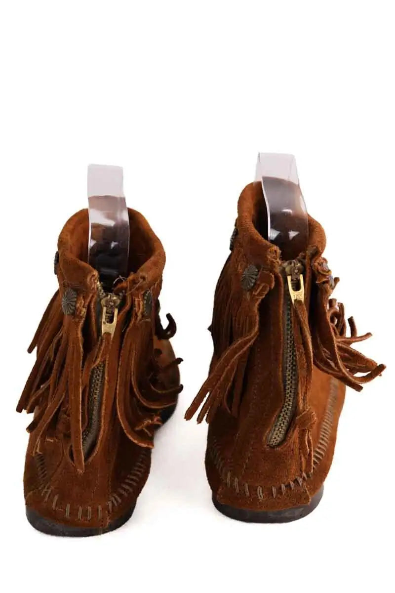 Boots Minnetonka Marron en Daim