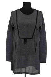 Robe Zadig & Voltaire Argent en Viscose, taille S - Seconde Main
