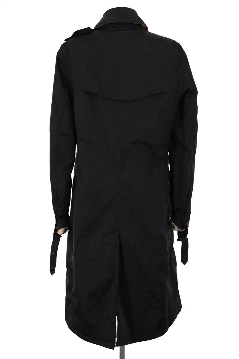 Trench-coat Burberry Noir en Synthétique